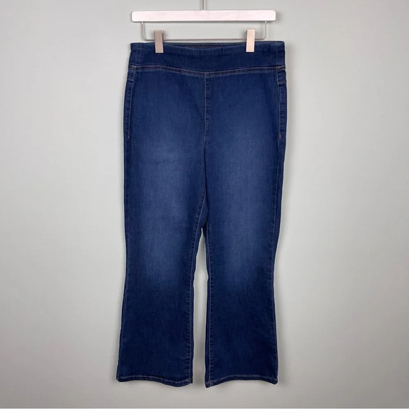 Free People We the Free Flare Leg Stretch Denim Pants - Picture 2 of 6